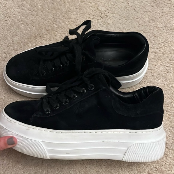 J Slides Shoes - J Slides Black Sneakers 6